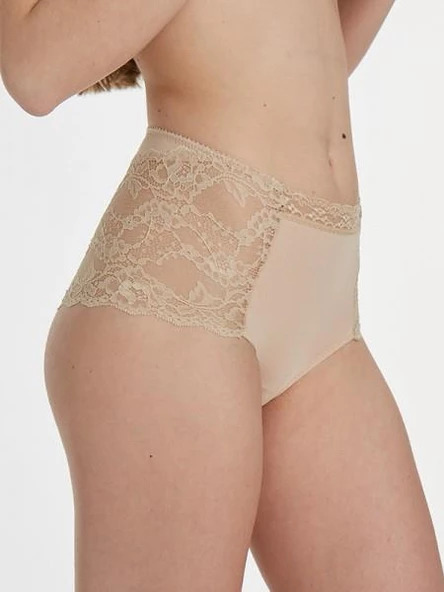 X LADY 941 YÜKSEK BEL DANTEL KÜLOT - 5