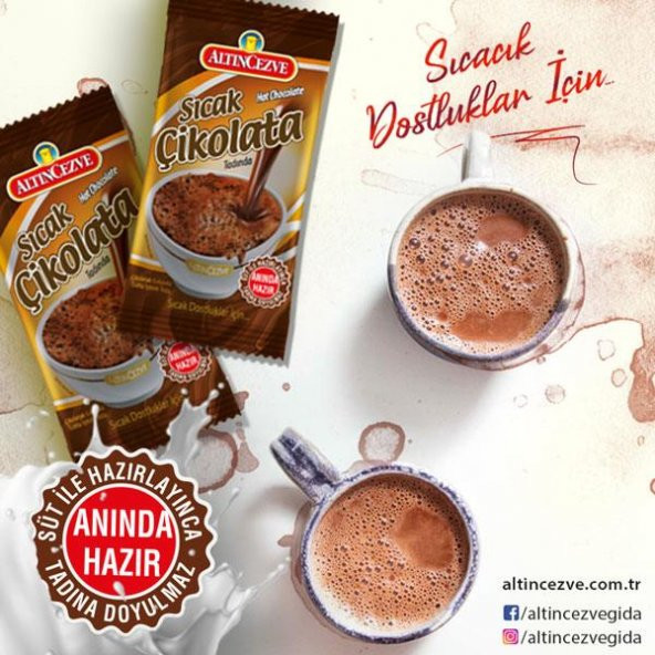 Altıncezve Tek İçimlik Sıcak Çikolata 20 x 19 G - 4