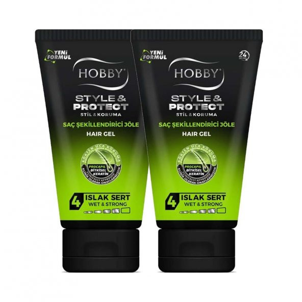 Hobby Style Hobby Islak Sert Tüp Jöle 150 ml x 2