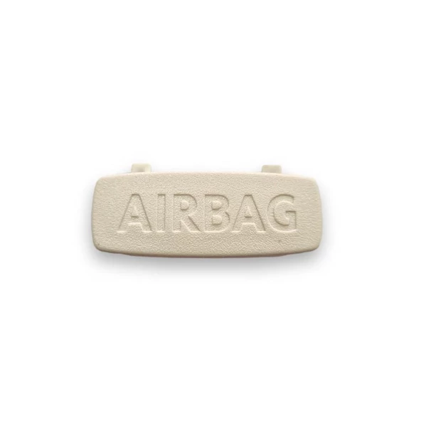VW Polo 2021-2023 Yan Hava Yastığı Airbag Yazı Kapağı Bej 5G0853437