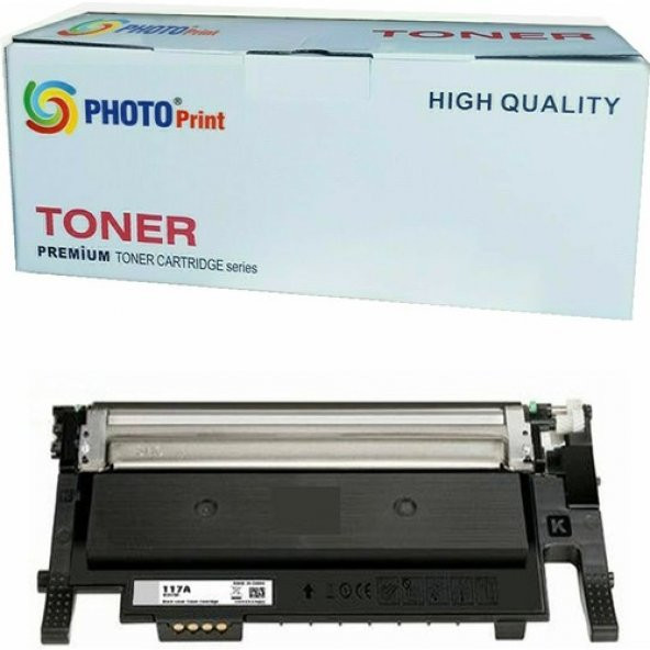 Xplus 150NW Yazıcı Hp 117A / W2070A Siyah Ithal Toner 1000 Sayfa Renkli Chipsiz