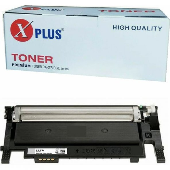 Xplus 150A Yazıcı Hp 117A / W2070A Siyah Ithal Toner 1000 Sayfa Renkli Chipli