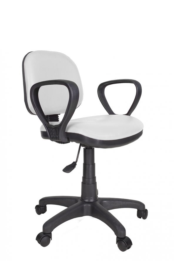Gizmo Bilgisayar Ofis Çalışma Sandalyesi Koltuğu DK1000 beyaz