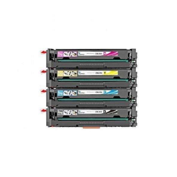 Xplus Canon I-Sensys MF-8080CW 4 Renk Muadil Toner Seti