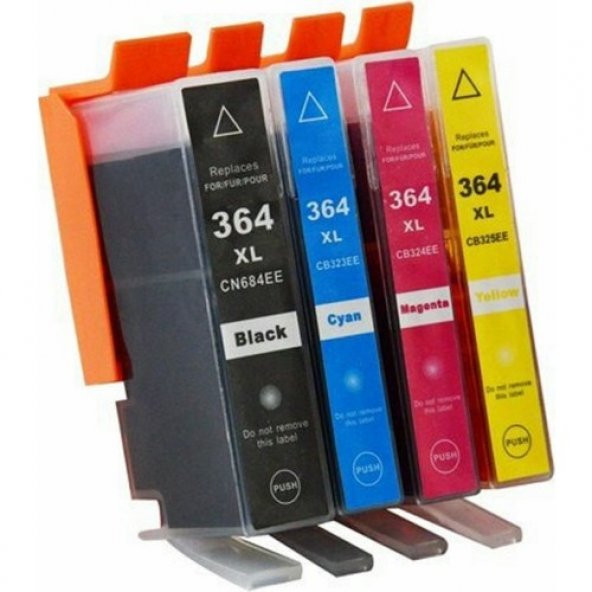 Photo Print Plus B209A/C Kartuş Set 4 Renk Takım Muadil Yüksek Kapasite 364XL