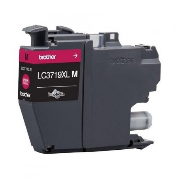 Photo Print Brother MFC-J2730DW Serisi LC3719XL Kırmızı Muadil Kartuş 1.500 Sayfa