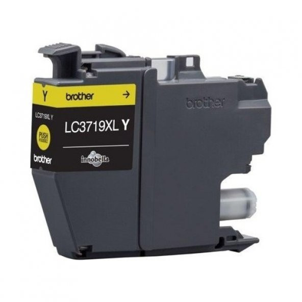Xplus Brother MFC-J3530DW Serisi LC3719XL Sarı Muadil Kartuş 1.500 Sayfa