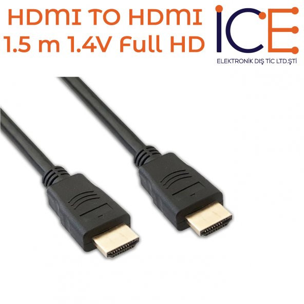 Hdmi To Hdmi 1.4V 1.5 Metre Kablo