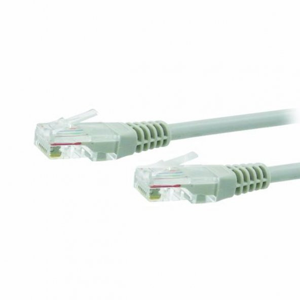 Cat-6 Rj-45 Phaç Kablo 10 Mt Gri