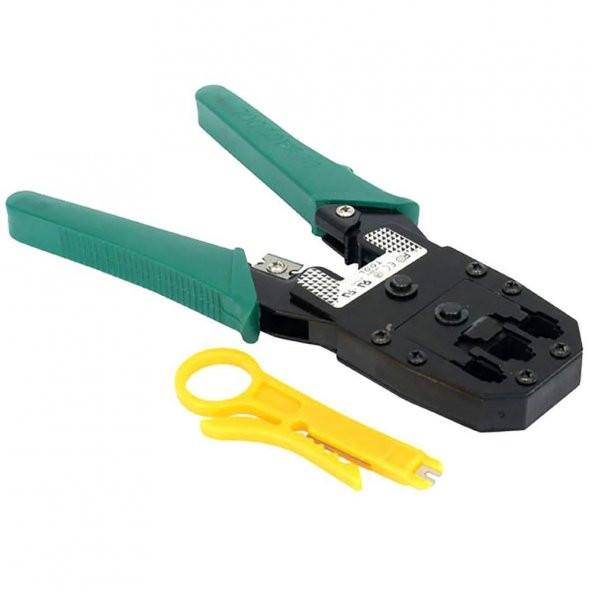 4507 Rj49 Rj12 Rj45 Network İnternet Kablo Soyucu Jack Sıkma Pensesi - 6