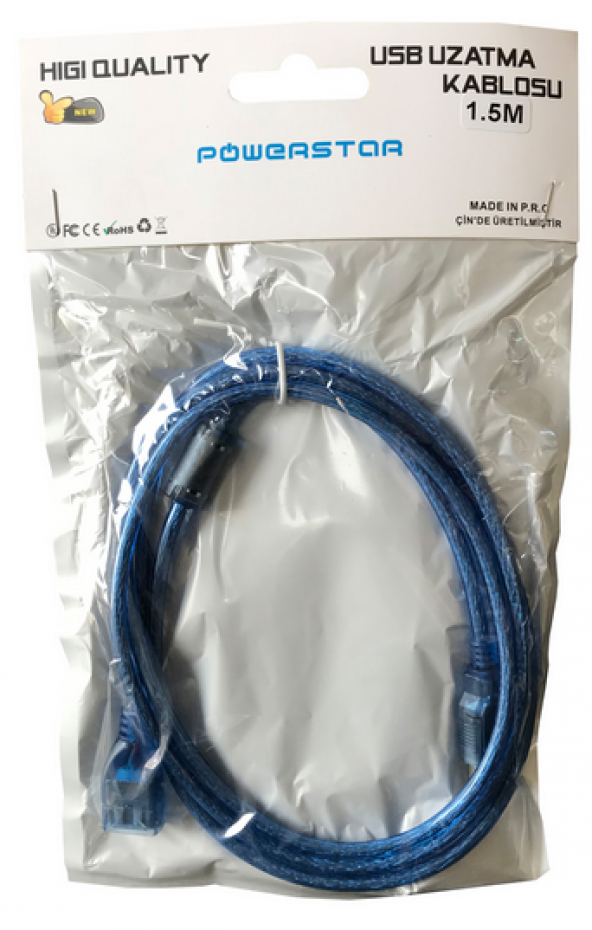 Powerstar Usb 1.5Mt Uzatma Kablo