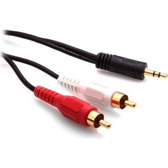 5 Metre 2 Rca Erkek + 3.5 MM St Erkek 5 Metre 1 - 1