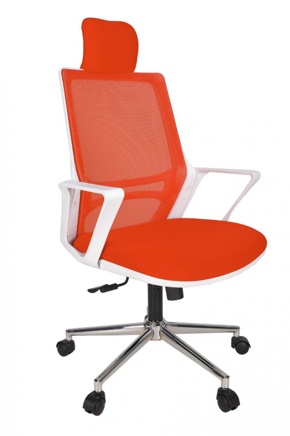 Gizmo Fileli Şef Bilgisayar Ofis Çalışma Sandalyesi Koltuğu FK1200 turuncu