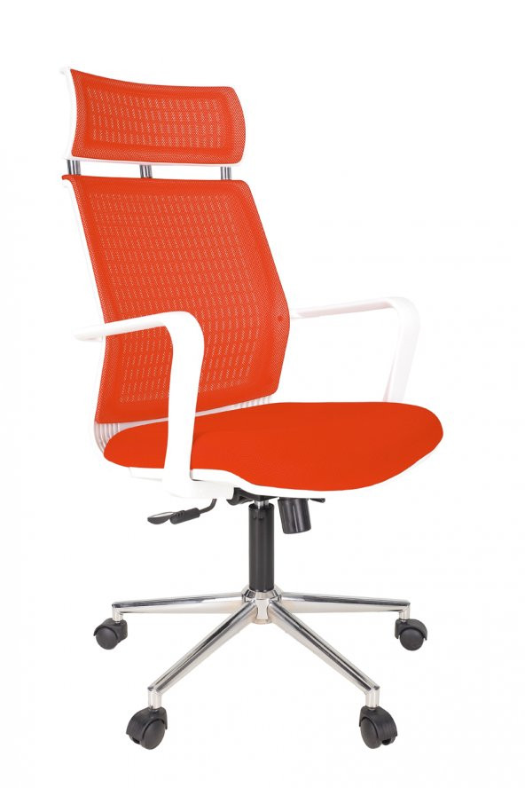 Gizmo Fileli Şef Bilgisayar Ofis Çalışma Sandalyesi Koltuğu FK1400 turuncu
