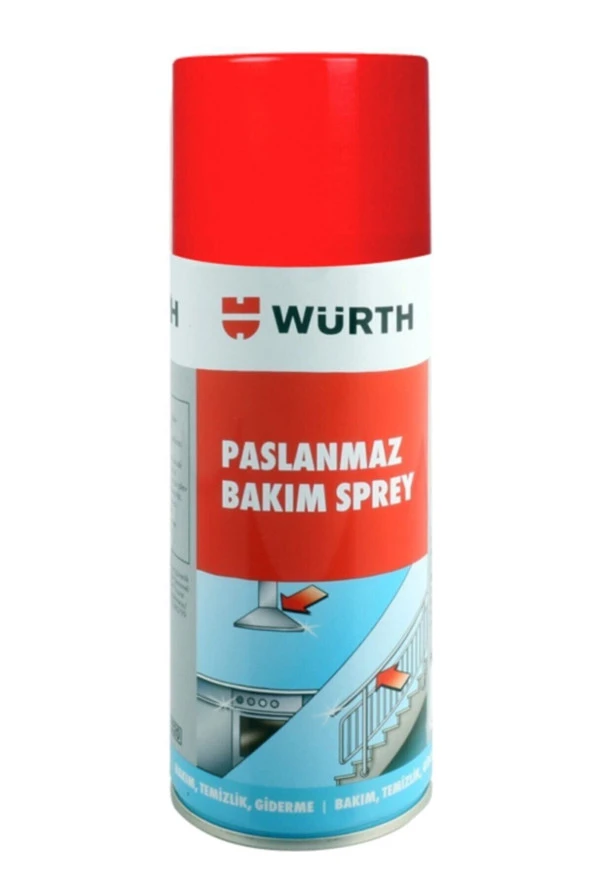 WÜRTH Paslanmaz Çelik Bakım Sprey 400 ML