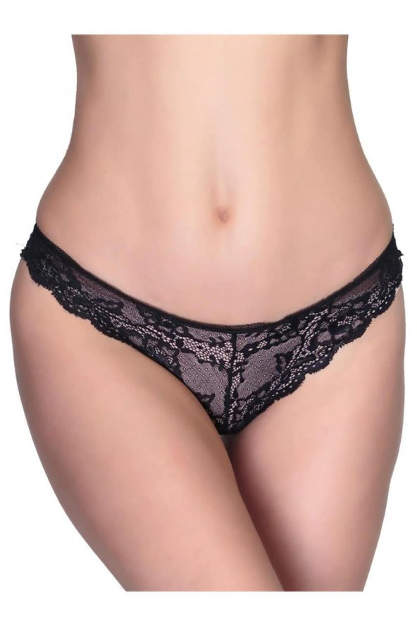 X LADY 543 STRING KOMPLE DANTEL STRING KÜLOT - 2