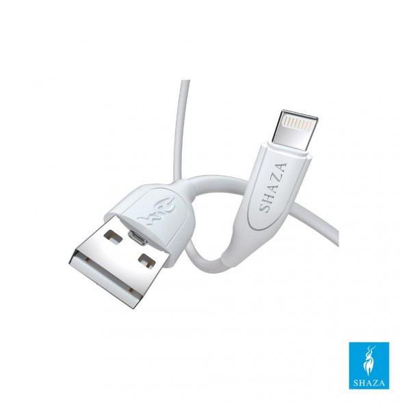 Shaza USB Lightning 2.4A Hızlı Şarj ve Data Kablosu 1M - 3