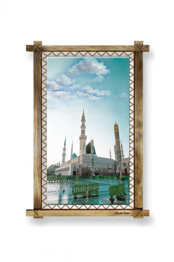 Modern Kanvas Rustik Tablo