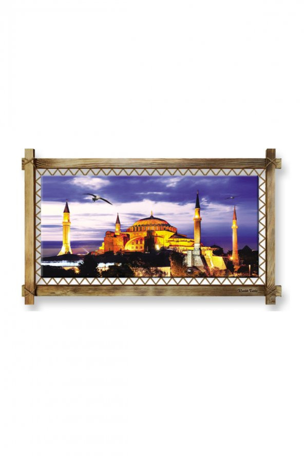 Modern Kanvas Rustik Tablo
