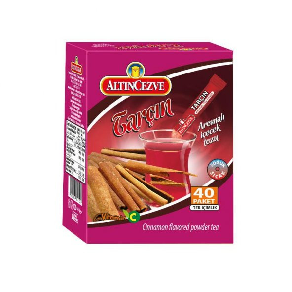 Altıncezve Tarçın Aromalı Tek İçimlik İçecek Tozu 40 x 1.5 gr - Resim 2