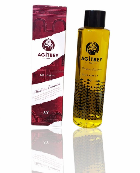 Agitbey 400 Ml Mardin Esintisi Cam Şişe Kolonya - 1