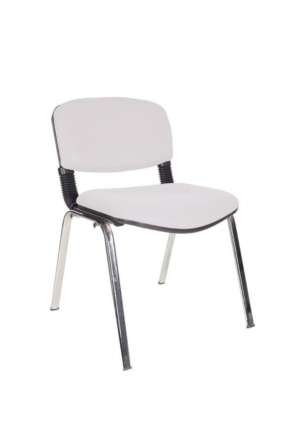 Gizmo Ofis Bekleme Misafir Sandalyesi Koltuğu MK1100 beyaz