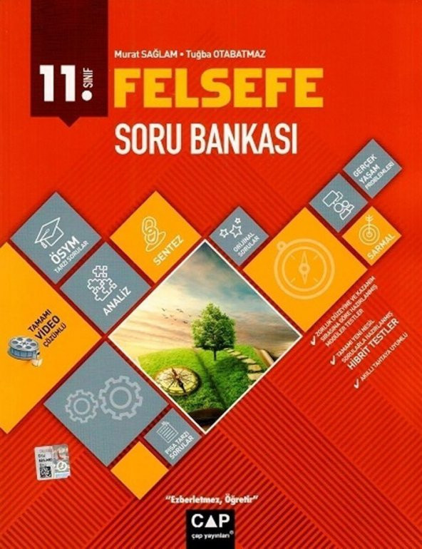 11. Sınıf Anadolu Lisesi Felsefe Soru Bankası Çap Yayınları