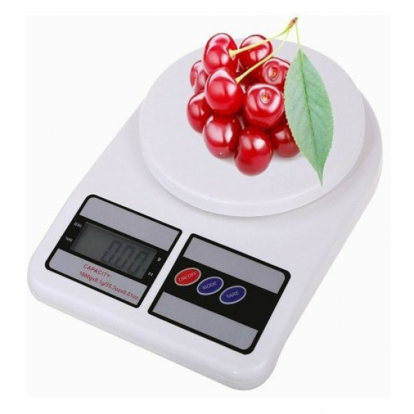 Dijital Hassas Terazi 10 kg Kapasiteli Digital Mutfak Terazi Tartısı Lcd Ekranlı - 2