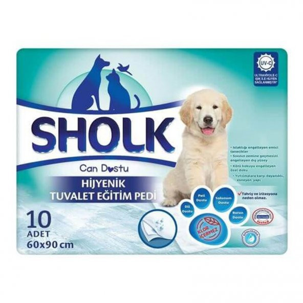 Sholk Köpek Çiş Eğitim Pedi 90 x 60 cm 10lu Paket - 2