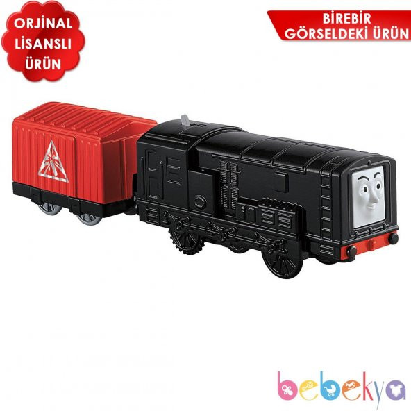 Orjinal Fisher Price Thomas ve Arkadaşları Motorlu Büyük Trenler DIESEL Thomas & Frieds TrackMaster Motorlu Tren