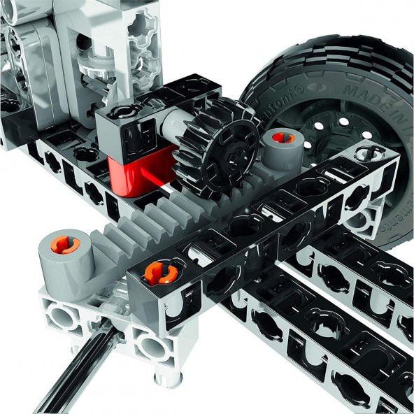 Mekanik Laboratuvarı Modelleme Oyuncakları Eğitici STEM Oyuncakları Yarış Arabaları - 3