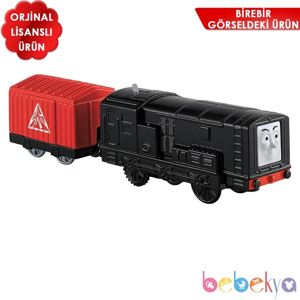 Orjinal Fisher Price Thomas ve Arkadaşları Motorlu Büyük Trenler DIESEL Thomas & Frieds TrackMaster Motorlu Tren