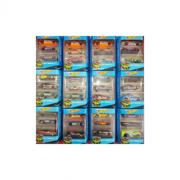 Hot Wheels Üçlü Araba Seti - 2