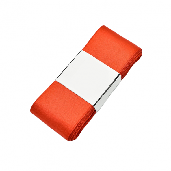 6 Cm Saten Kurdele - 66 Mm Kırmızı Saten Kurdele - 1