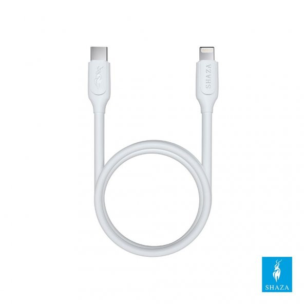 Shaza Type-C to Lightning 2.4A Hızlı Şarj ve Data Kablosu 1M - 4