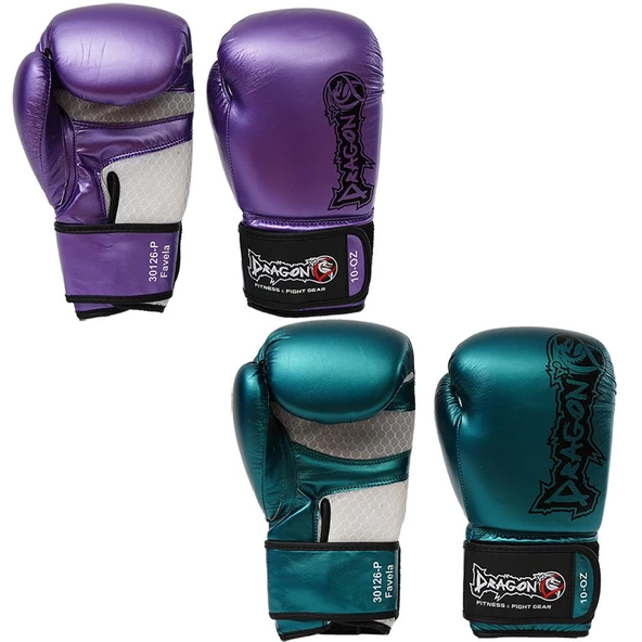 DragonDo 30126-P Favela Boks Eldiveni, Muay Thai Boxing Gloves