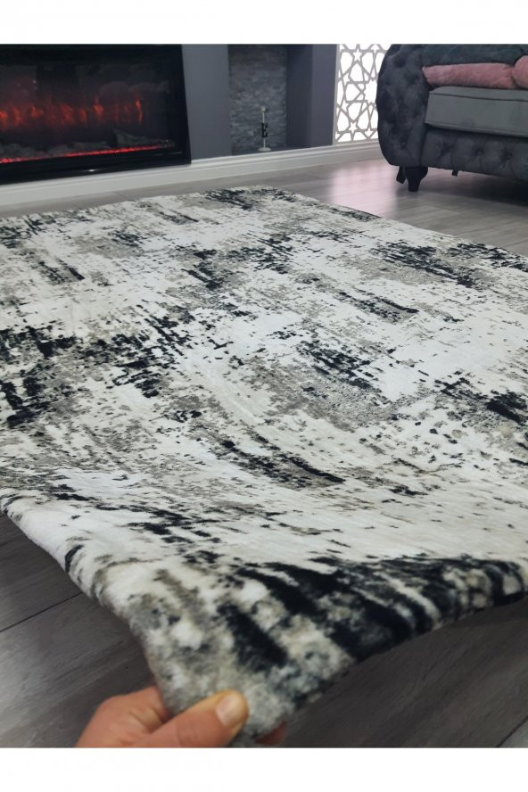 Welsoft Vizon Batik Model Lastikli Halı Örtüsü - 3