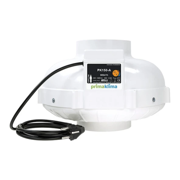 Prima Klima PK150-A Fan 600 m3/h 150 mm