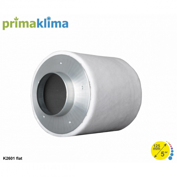 Prima Klima K2601-Flat Karbon Filtre 440 m3/h 125 mm