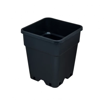 Kare Üretim Saksısı 1 Litre - 10 Adet - 1
