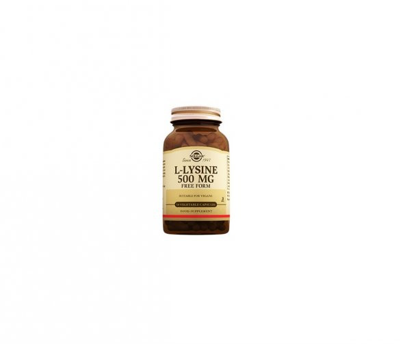 Solgar L-Lysine 500 Mg 50 Kapsül