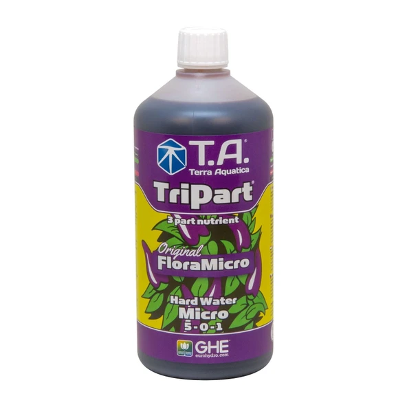 Terra Aquatica Tripart Micro Soft Water 1 Litre Yumuşak Su