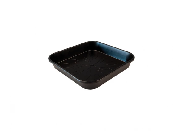 Kare Saksı Tabağı 17 cm - 10 adet