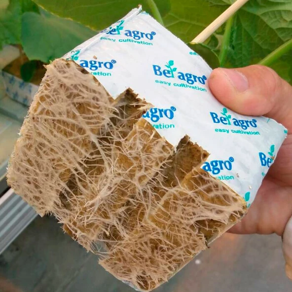 12 Adet Belagro Taş yünü Blok 75x75x65 mm - 2
