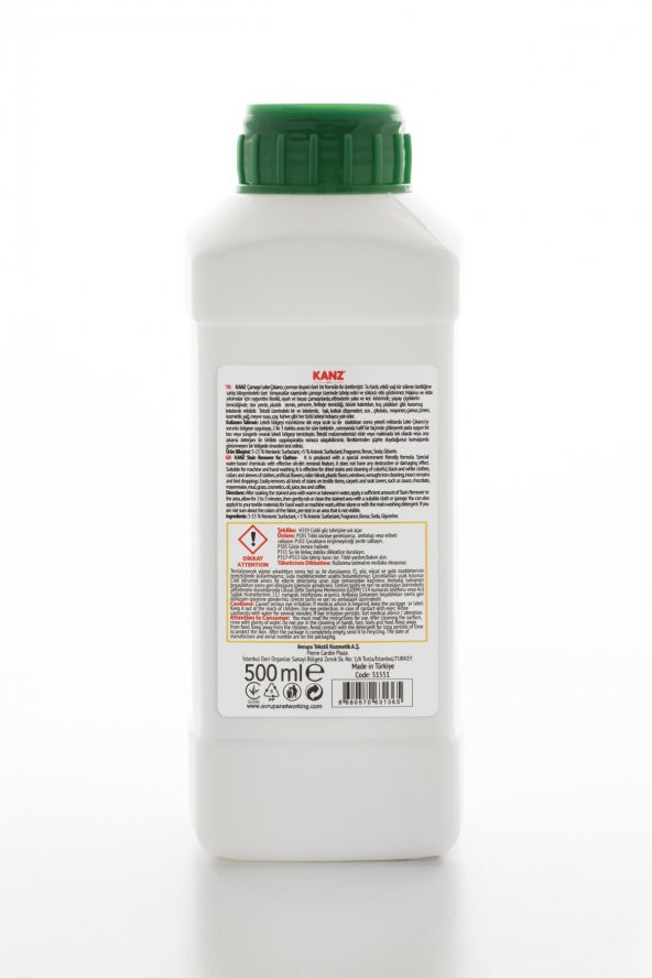 Kanz Ultra Wc Temizleyici 750 Ml&Çamaşır Leke Çıkarıcı 500 ml&Bulaşık Makinesi Parlatıcısı 300 ml 3lü Temizlik Seti - 4