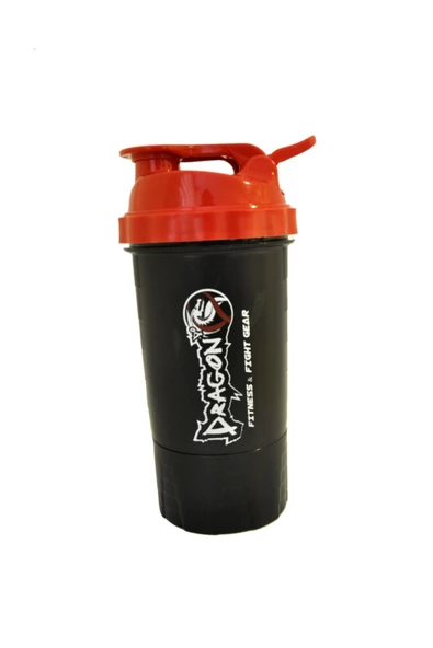 DragonDo DRG SKR01 Shaker Suluk 500ml Siyah Kırmızı