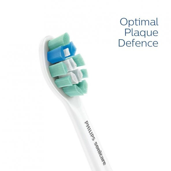 Philips Sonicare HX9022/10 - Optimal Plaque Defence - Sonic Şarjlı Diş Fırçası Yedek Başlıkları - 2'li Beyaz - 2
