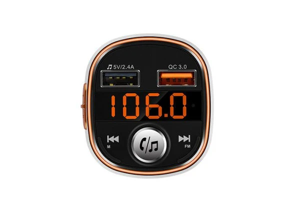 S-link SL-BT235 Rainbow Bluetooth V5.0 Led Ekran USB+TF Desteği Ç - 4