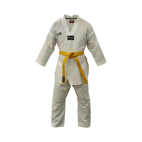DragonDo 10011 Beyaz Yaka Taekwondo Elbisesi Taekwondo Dobok