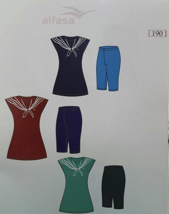 Garson Boy 190  Çocuk Mint Havuz Mayo - 2